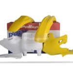 Kit plastiche POLISPORT Suzuki RM 1999–2000 giallo bianco