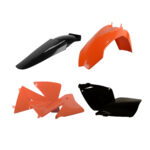 Kit plastiche POLISPORT KTM EXC 2001–2002 arancione nero