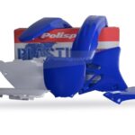 Kit plastiche POLISPORT Yamaha YZ 2002–2005 blu bianco