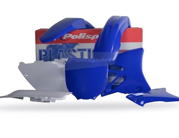 Kit plastiche POLISPORT Yamaha YZ 2002–2005 blu bianco