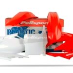 Kit plastiche POLISPORT Honda CRF 450 R 2004 rosso bianco