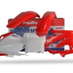 Kit plastiche POLISPORT Honda CRF 450 R 2007 rosso bianco