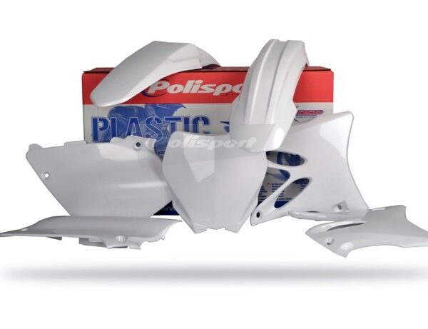 Kit plastiche POLISPORT Yamaha YZ 2006–2014 bianco