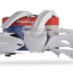 Kit plastiche POLISPORT Yamaha YZ 2006–2014 bianco