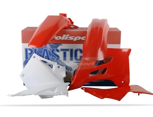 Kit plastiche POLISPORT GasGas EC 2005–2006 rosso bianco