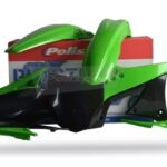Kit plastiche POLISPORT Kawasaki KX 250 F 2009–2012 verde nero