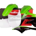Kit plastiche POLISPORT Kawasaki KX 450 F 2012 verde bianco