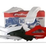 Kit plastiche POLISPORT Husqvarna TC TE 2006–2007 bianco rosso