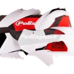 Kit plastiche POLISPORT KTM SX 2011 bianco