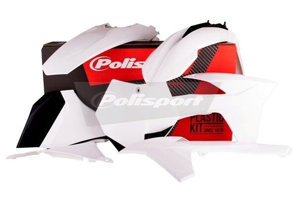 Kit plastiche POLISPORT KTM SX 2011 bianco