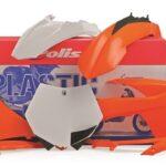 Kit plastiche POLISPORT KTM SX 2011 arancione bianco