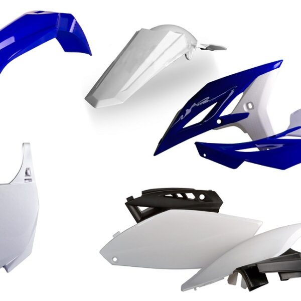 Kit plastiche POLISPORT Yamaha YZ 250 F 2010–2013 blu bianco