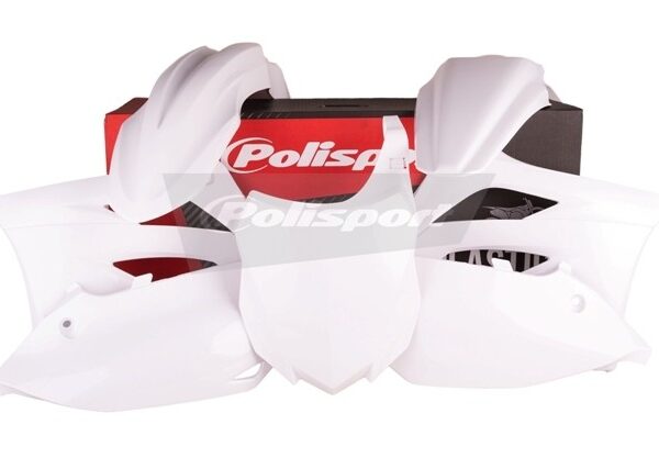 Kit plastiche POLISPORT Kawasaki KX 450 F 2013–2015 bianco