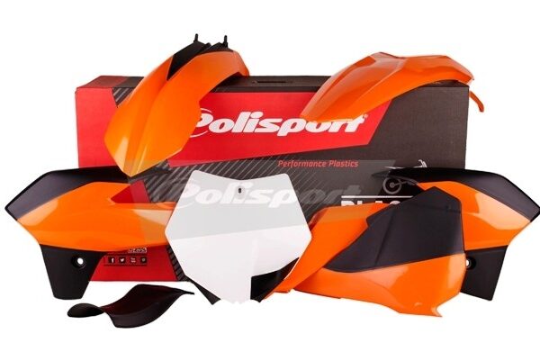 Kit plastiche POLISPORT KTM 85 SX 2013–2017 arancione