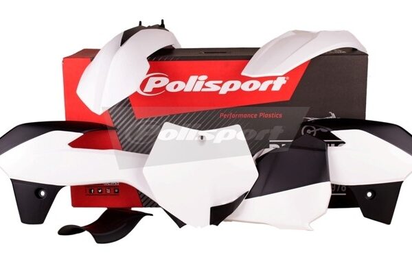 Kit plastiche POLISPORT KTM 85 SX 2013–2017 bianco