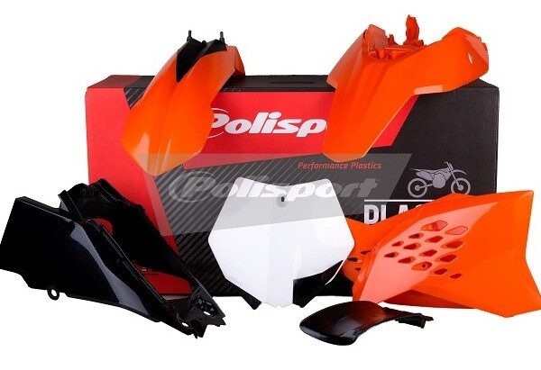 Kit plastiche POLISPORT KTM 65 SX 2012–2015 arancione