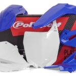 Kit plastiche POLISPORT Yamaha YZ 2015–2020 blu bianco