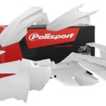 Kit plastiche POLISPORT KTM SX SX-F 2016–2018 bianco
