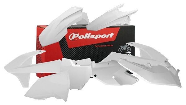 Kit plastiche POLISPORT KTM SX SX-F 2016–2018 bianco
