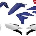 Kit plastiche POLISPORT Yamaha YZ F 2018–2023 blu bianco