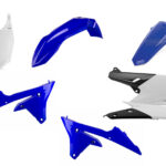 Kit plastiche POLISPORT Yamaha YZ F 2014–2018 blu bianco