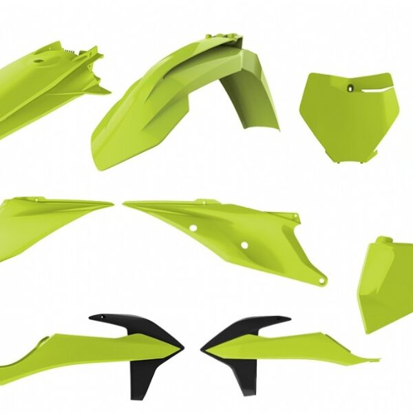 Kit plastiche POLISPORT KTM SX SX-F 2019–2022 giallo fluo