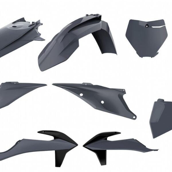 Kit plastiche POLISPORT KTM SX SX-F 2019–2022 nardo grey