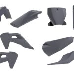 Kit plastiche POLISPORT Husqvarna TC FC 2019–2022 nardo grey