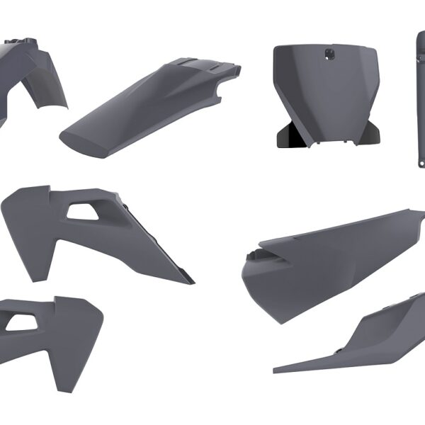 Kit plastiche POLISPORT Husqvarna TC FC 2019–2022 nardo grey