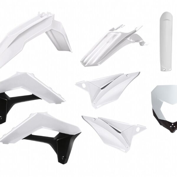 Kit plastiche POLISPORT Sherco SE SEF-R 2018–2023 bianco