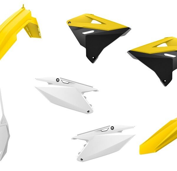 Kit plastiche restyling POLISPORT Suzuki RM 2001–2012 OEM