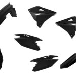 Kit plastiche restyling POLISPORT Suzuki RM 2001–2012 nero
