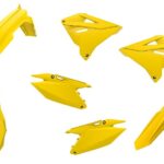 Kit plastiche restyling POLISPORT Suzuki RM 2001–2012 giallo