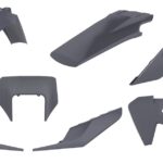 Kit plastiche POLISPORT Husqvarna FE TE 2020–2023 nardo grey