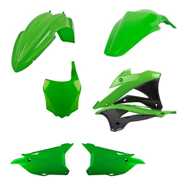 Kit plastiche POLISPORT Kawasaki KX 85 2014–2021 verde