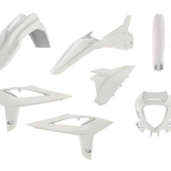 Kit plastiche POLISPORT Beta RR 2020–2022 bianco