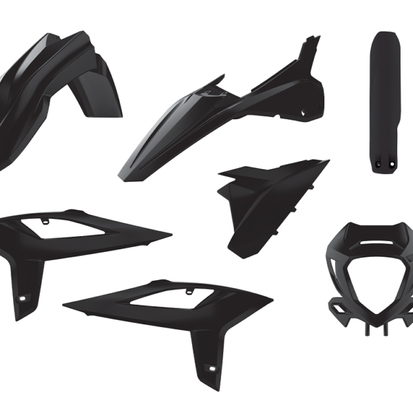 Kit plastiche POLISPORT Beta RR 2020–2022 nero