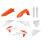 Kit plastiche POLISPORT KTM SX SX-F 2019–2022 arancione bianco