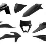 Kit plastiche POLISPORT KTM EXC EXC-F 2020–2023 nero