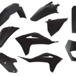 Kit plastiche POLISPORT GasGas EC EC-F 2021–2023 nero