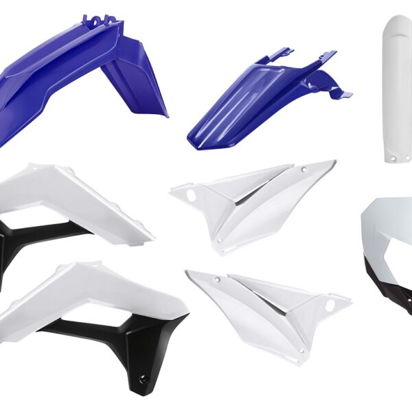Kit plastiche POLISPORT Sherco SE SEF-R 2018–2023 blu bianco