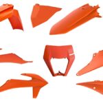 Kit plastiche POLISPORT KTM EXC EXC-F 2020–2023 arancione