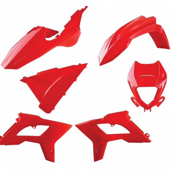 Kit plastiche restyling POLISPORT Beta RR 2018–2019 rosso