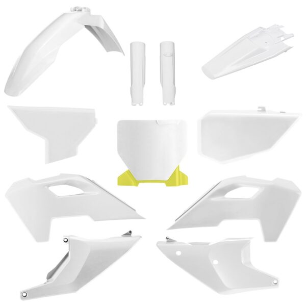 Kit plastiche POLISPORT Husqvarna TC FC 2023–2024 bianco