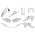 Kit plastiche POLISPORT Husqvarna FE TE 2020–2023 bianco