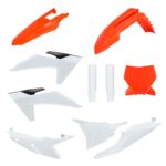 Kit plastiche POLISPORT KTM SX SX-F 2023–2024 arancione bianco