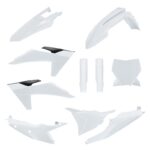 Kit plastiche POLISPORT KTM SX SX-F 2023–2024 bianco