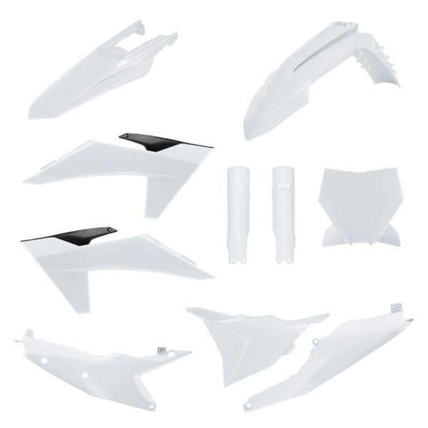 Kit plastiche POLISPORT KTM SX SX-F 2023–2024 bianco