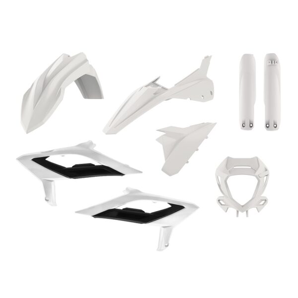 Kit plastiche POLISPORT Beta RR 2023–2024 bianco