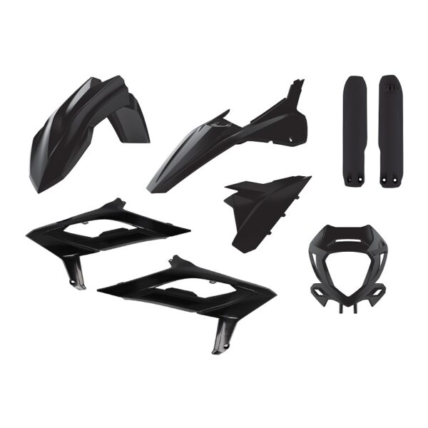 Kit plastiche POLISPORT Beta RR 2023–2024 nero